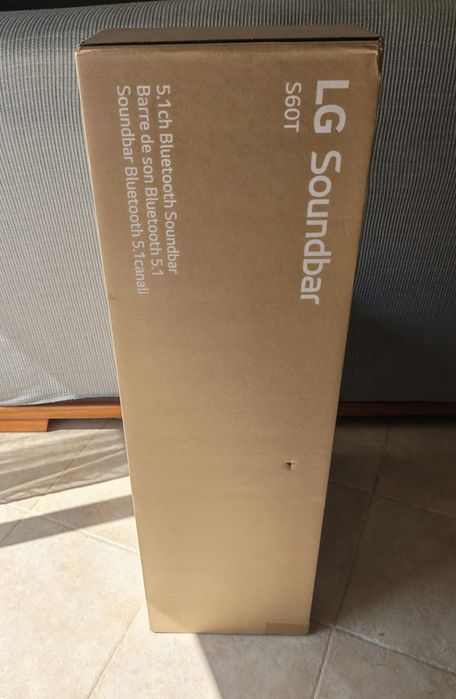 Soundbar 5.1 LG S60TR 440W – NOVA / SELADA (Com Fatura e Garantia)