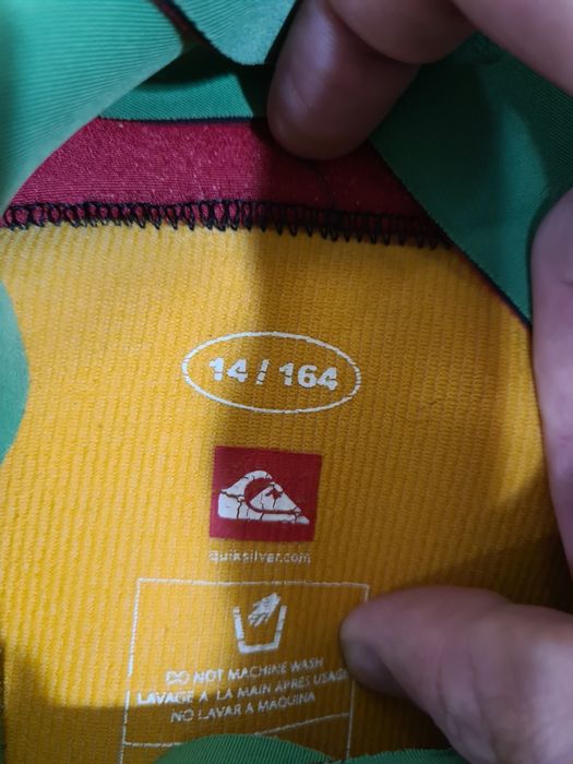 Fato surf  Quicksilver mergulho 14 16 anos