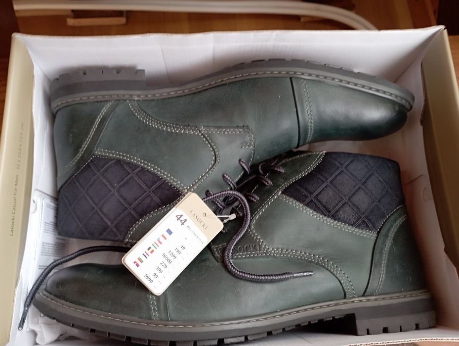 Черевики чоловічі,шкіряні,європейки