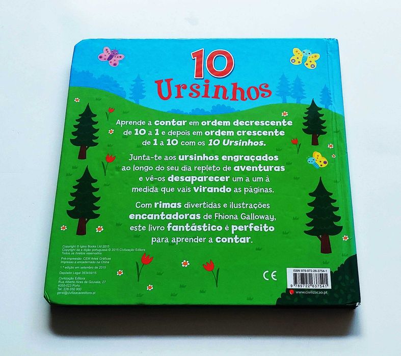 10 Ursinhos  - diverte-te com os números
