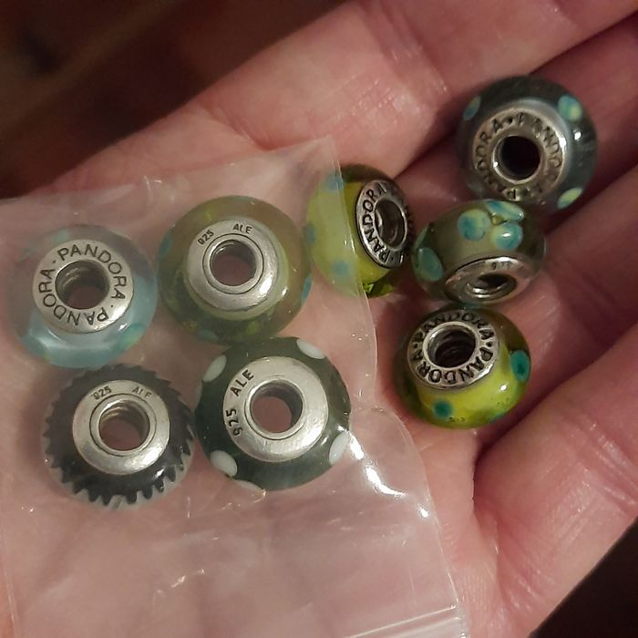 Brincos, charms + muranos originais Pandora