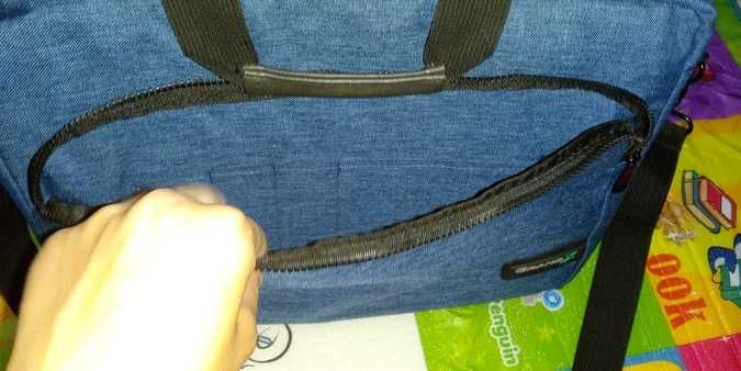 Сумка для ноутбука Grand-X SB-139B 15.6" Gray_Navy