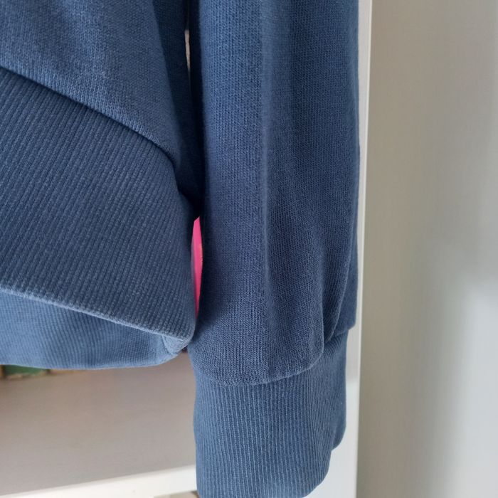 Bluza Pull & Bear niebieska modrakowa L