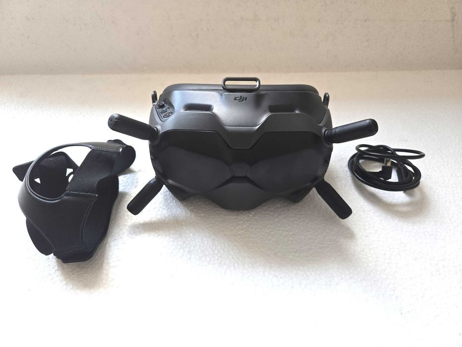 DJI google, googles, V2, nowe, bez wypalonych uszkodzonych pikseli + nowa bateria