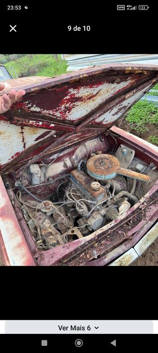 Vendo 2 Datsuns 1000, com documentos 
Mecânica completa 
Preço