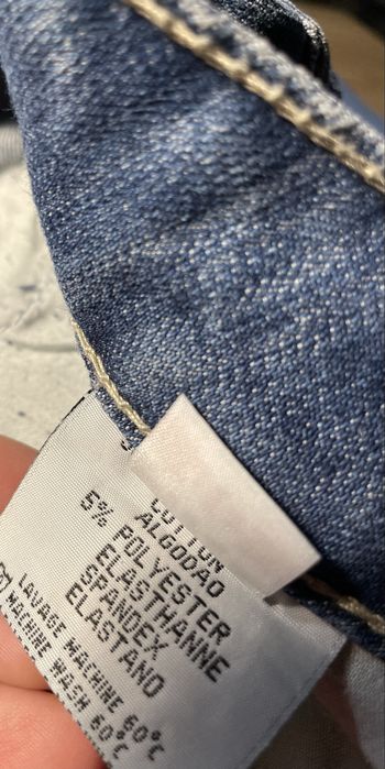 Jeansy damskie Hot Bottom, rozmiar 46. Prosta nogawka