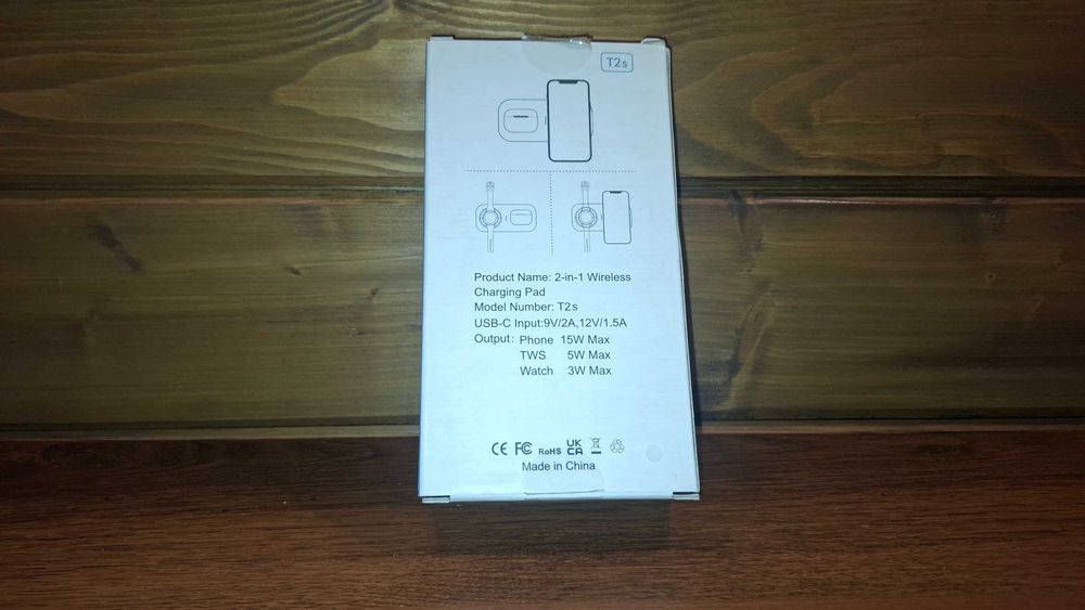 Ładowarka Bezprzewodowa 2 w 1 - Wireless Charger 2 in 1