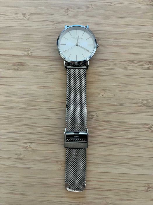 Relógio Prateado Hannah Martin