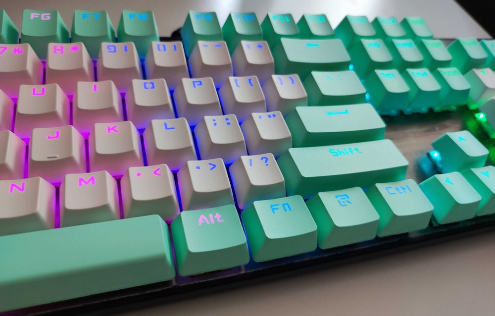 104 Klawisze Cherry KeyCaps backlit kolormix MOTOSPEED