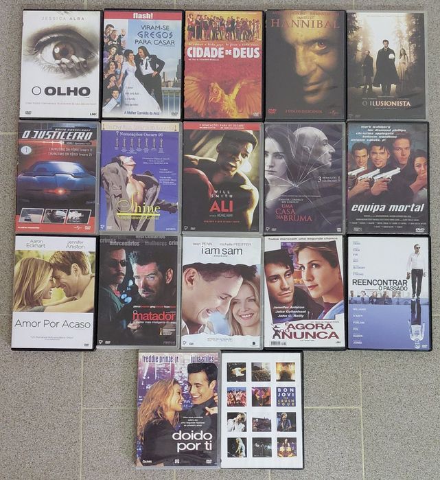 CD's Filmes Jogos