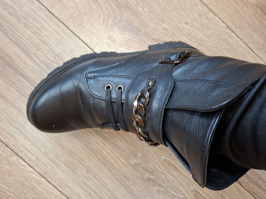 Ботінки черевики шкіряні фірмові Сте птер