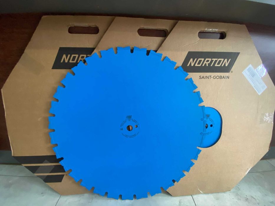 Tarcza Diamentowa Norton Clipper BS-12 650/25,4mm segment 12mm Silka Pustak Zestaw 3szt Zniżka 10%