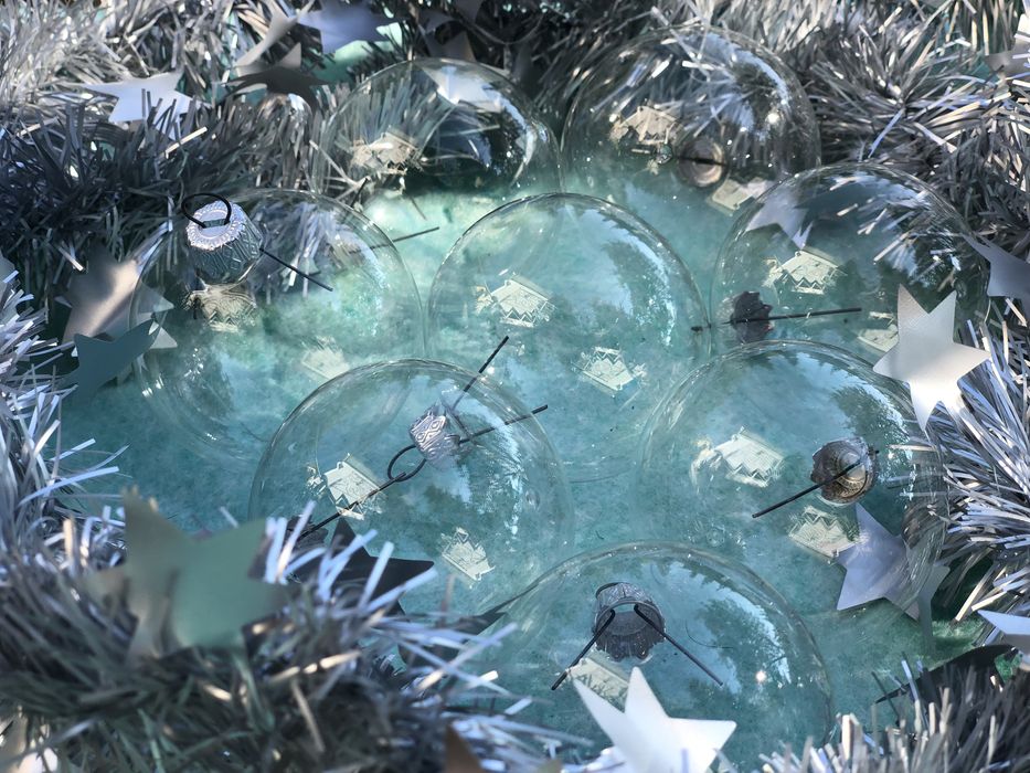 Новогодние шары для декорирования