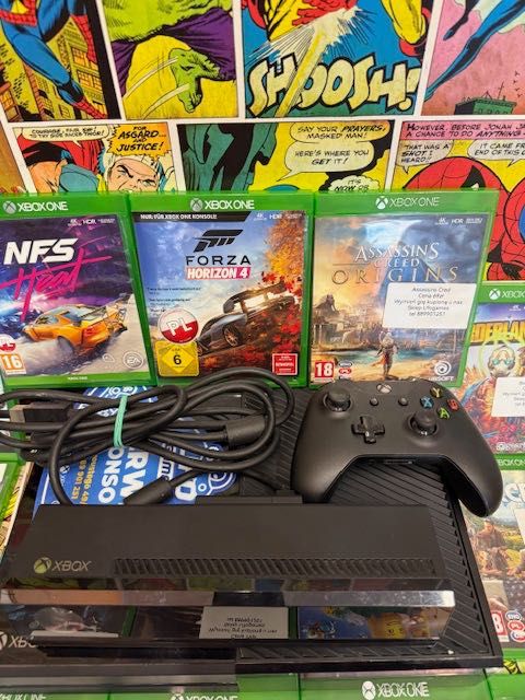 Xbox One 500gb+Kinect+Grax12+Pad Gwarancja 12m Szczecin Ufogames