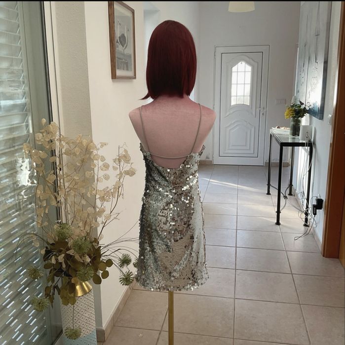 Vestido corto Stradivarius talla S
