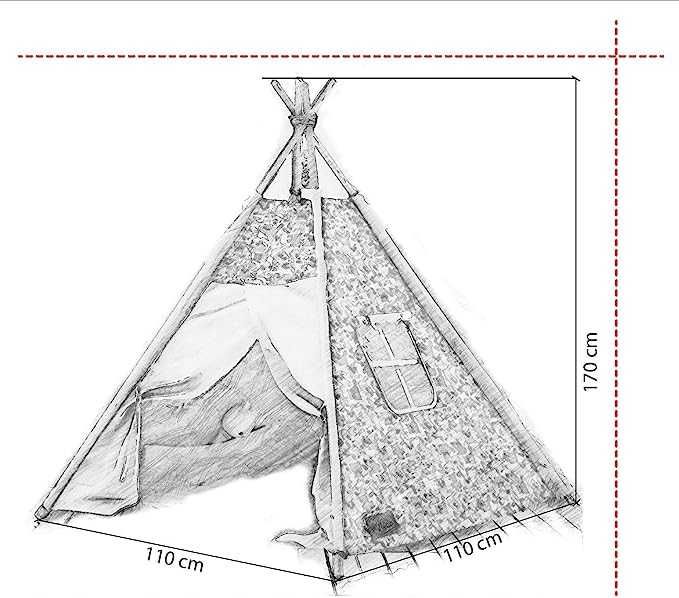 Tipi namiot indyjski