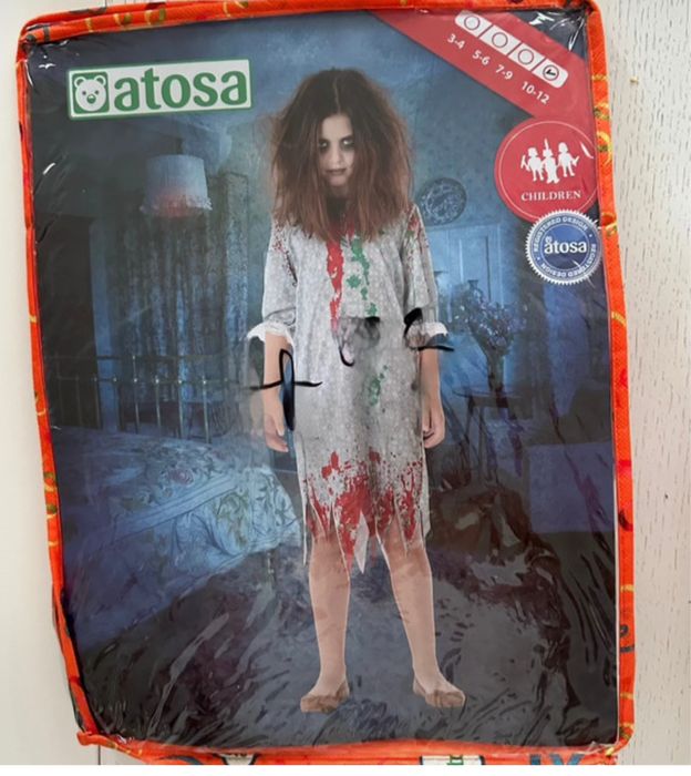 Carnaval - fato Zombie Menina
