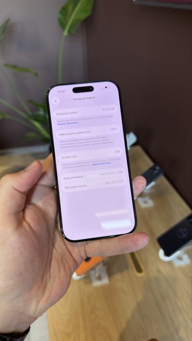 RATY 0% iPhone 16 Pro 128GB Bateria 95% Gwarancja 12Miesiecy!