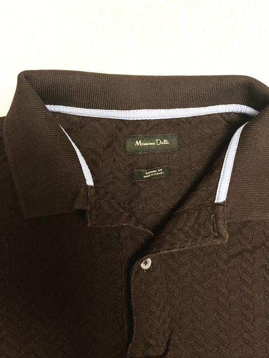 Лонгслів з комірцем Massimo Dutti