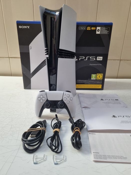 Ps5 Pro 2 Tb + Comando oficial Sony + Caixa  - Garantia  até 2029