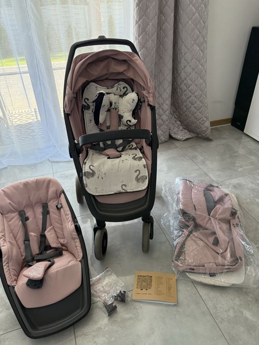 Greentom 3w1 blossom  gondola spacerowka plus kubełkowa