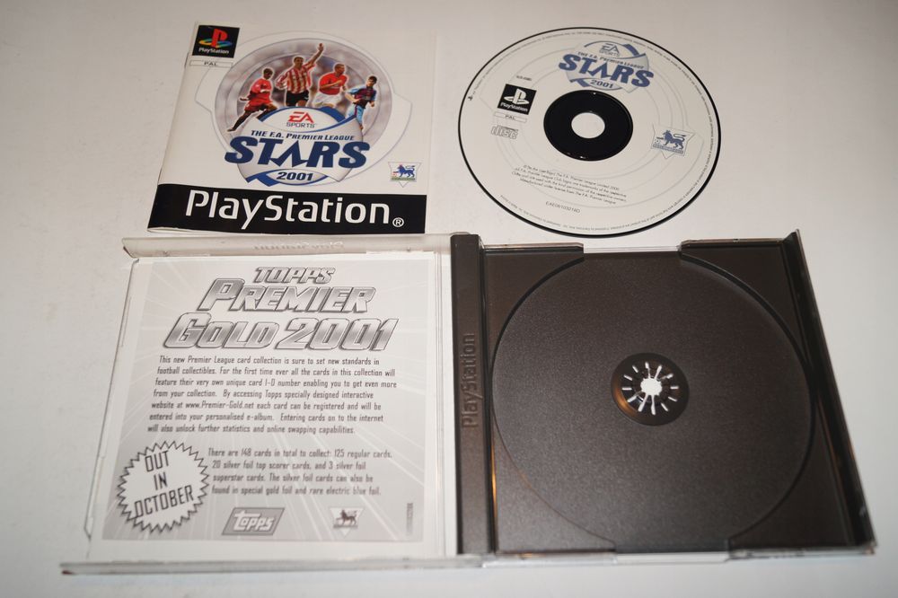 The F.a. Premier League Stars 2001 Playstation (Psx) Pudełkowa