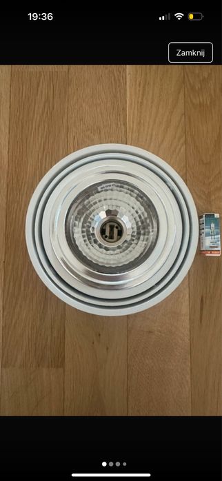 Kaspa reflektor sufitowy