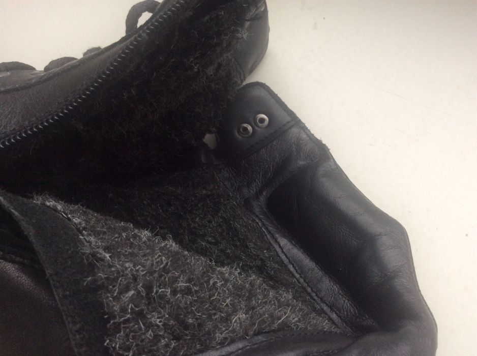 Мужские ботинки, зимние, кожаные  МIDA. 42 р