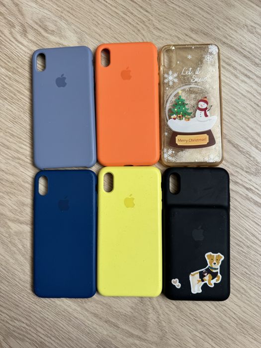 Чохли  на iPhone XS Max 6шт - комплектом