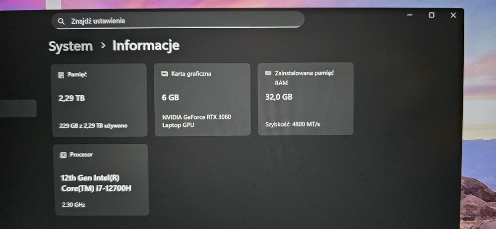 Lenovo Legion 5 Pro 16IAH7H