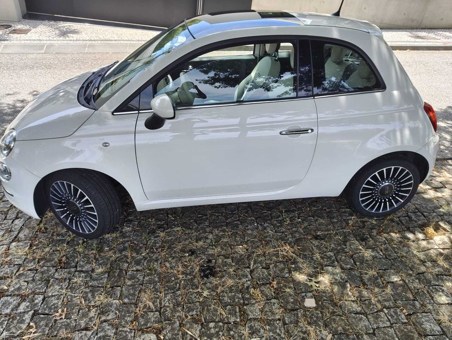 FIAT 500 1.2 8V S&S Lounge - Ano 2018 - 85 000KMs - Gasolina