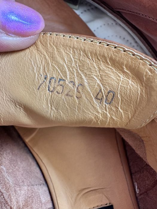Everybody by Bz. Moda 40 mokasyny skóra naturalna camel
