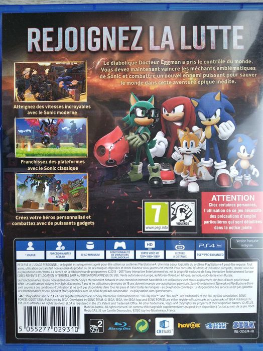 Gra PS4 Sonic Forces