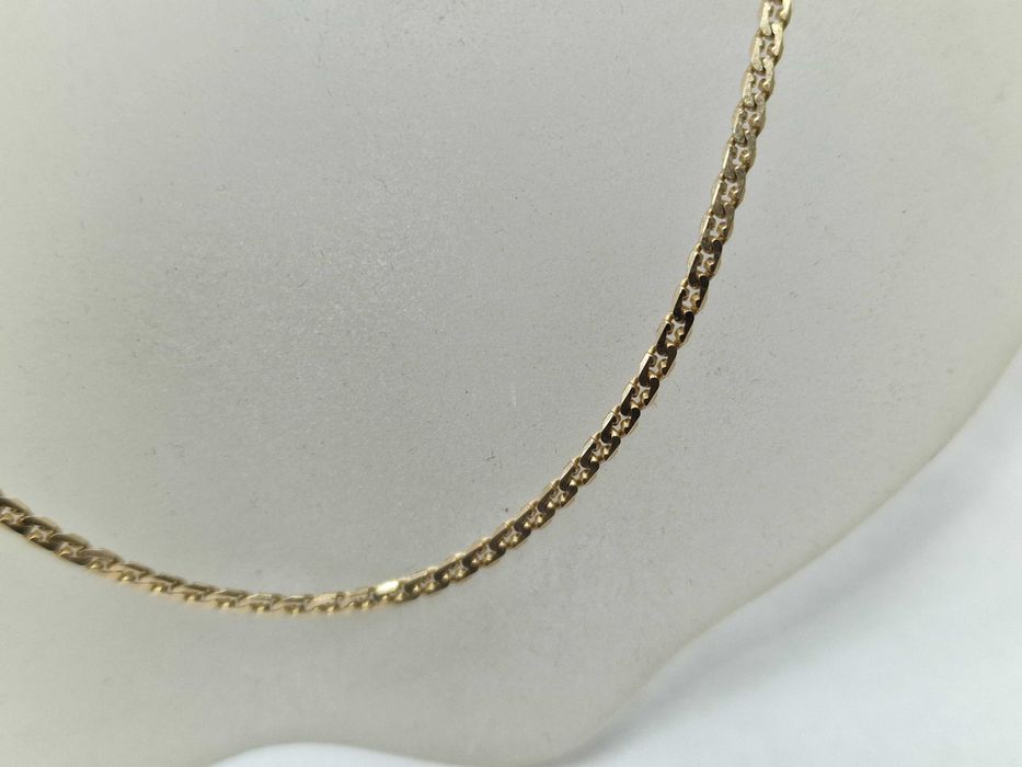 Złoty łańcuszek męski/ 585/ 6.25 gram/ 50cm/ Pancerka/ nowoczesny