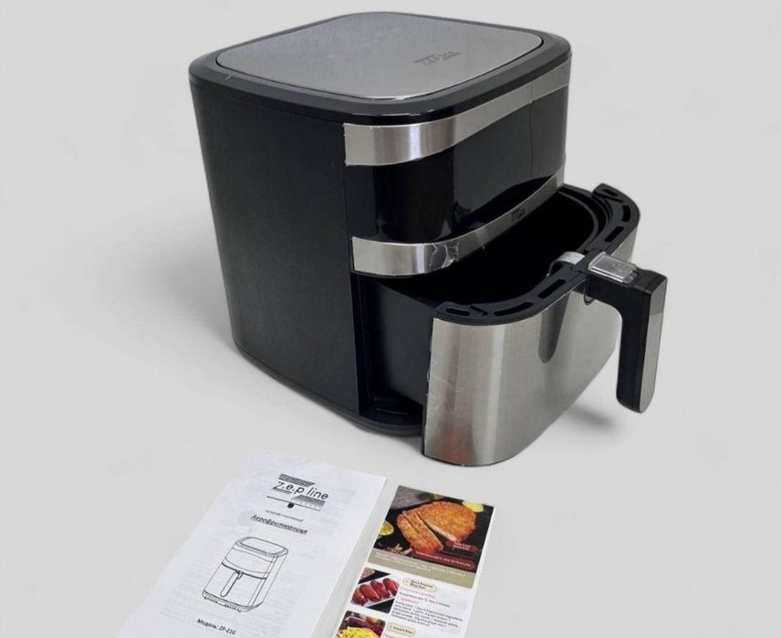 Аэрогриль 12л 4200вт 2 ТЭНа / фритюрница / мультипечь / аерогриль