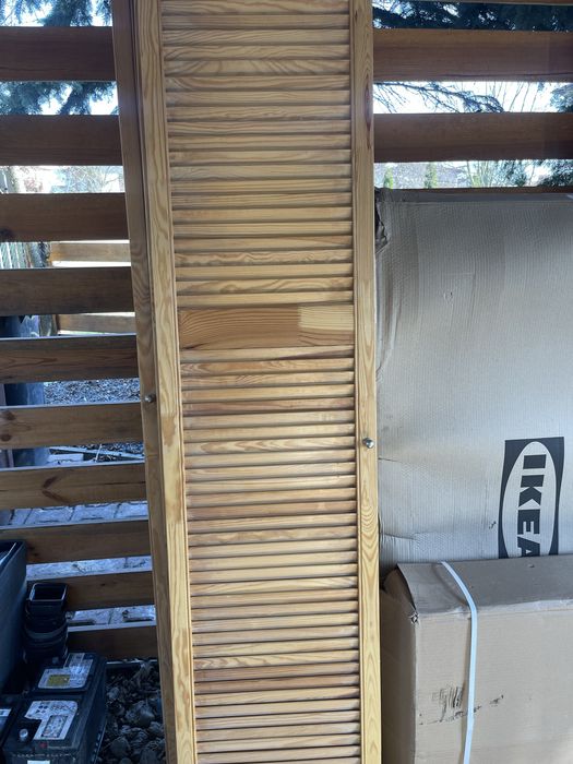 Drzwi przesówne drewniane 8 szt polecam