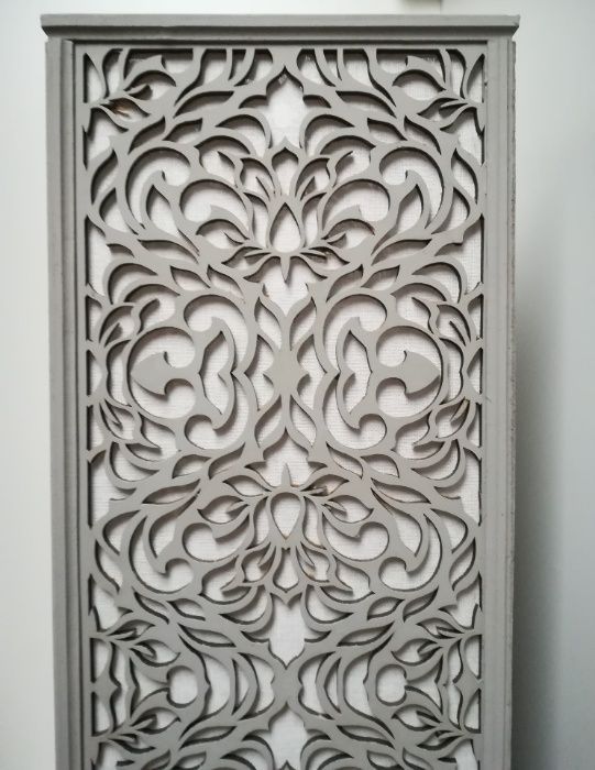 Lampa stojąca ażurowa
