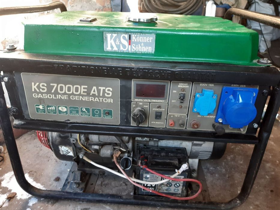 бензиновий генератор Könner & Söhnen KS 7000E ATS