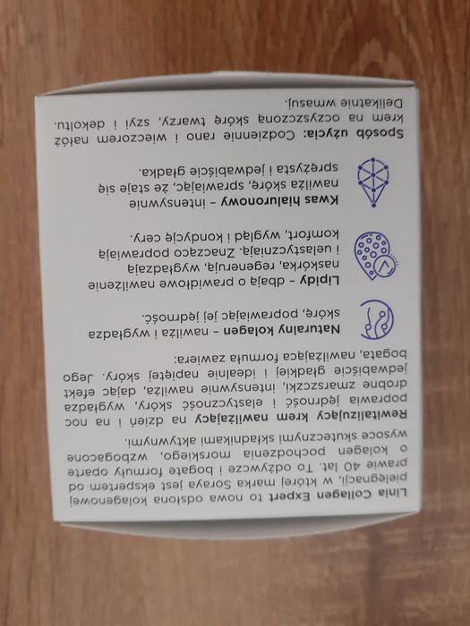 Soraya krem do twarzy rewitalizujący collagen expert