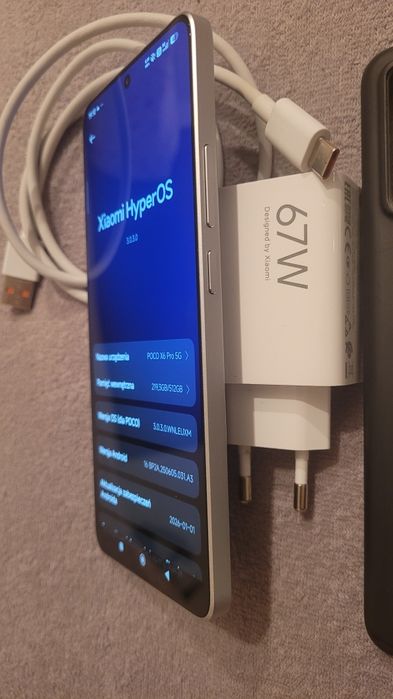 Smartfon POCO X6 Pro 12 GB / 512 GB 5G szary