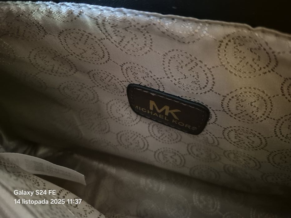 Torebka Skórzana Michael Kors czarna