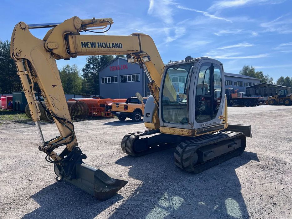 New Holland E70SR-1ES  Łyżka skarpowa Ramię 3x łamane Pług