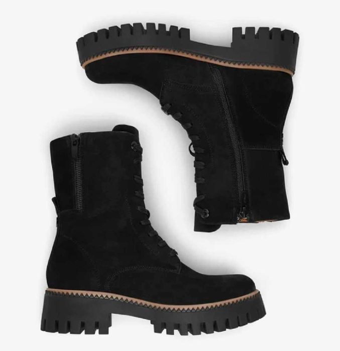 Botki Mexx Mx/009c-wi23 nubuk czarne  39R 24.8CM