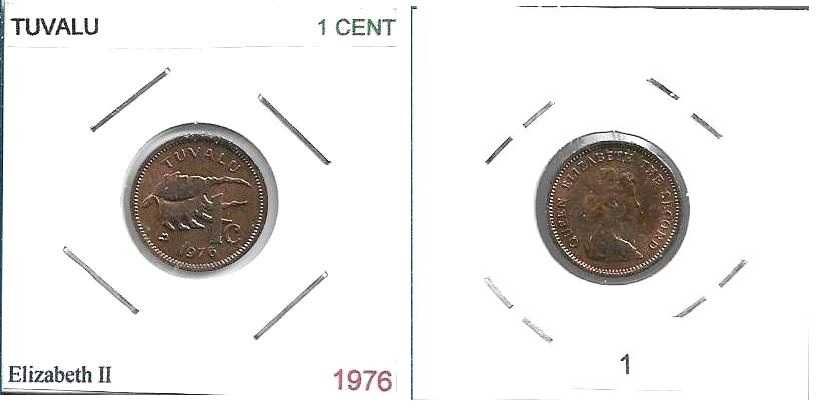 Tuvalu - - - - - Moedas