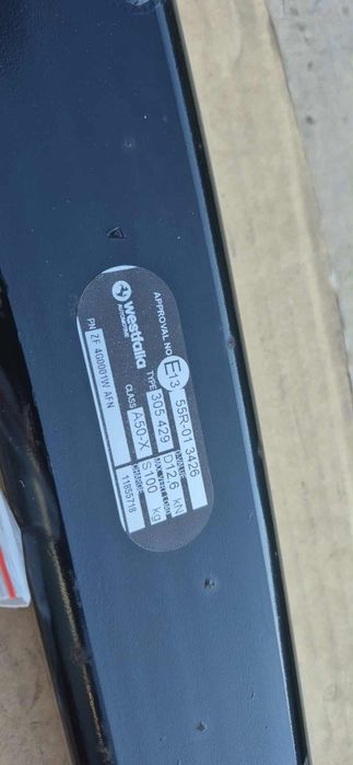 Hak holowniczy odpinany komplet westfalia audi a6 c7 a7 c7