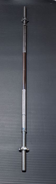 Barra de rosca musculação 155cm x 28mm Grip de 31mm. Barra desmontavel