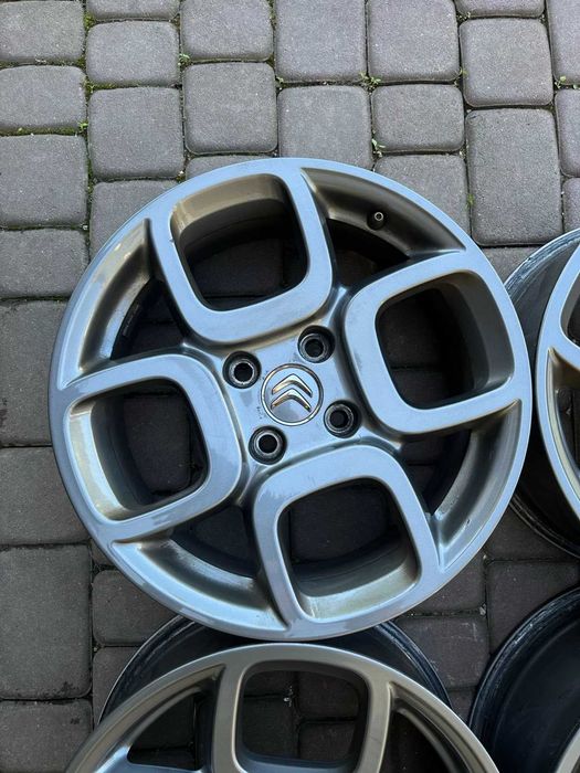 Oryginalne alufelgi Citroen 4x108 16 cali C4 CACTUS