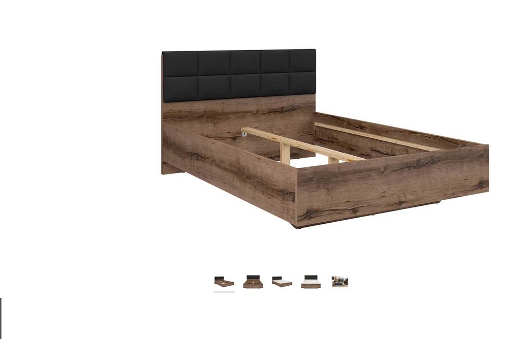 Łóżko 140x200 160x200 Dąb monastery