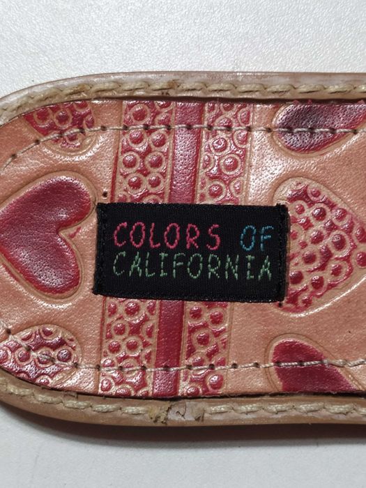 Вьетнамки женские(шльопкисланцы)нат.кожа,Colors of Califonia.р.38,нові