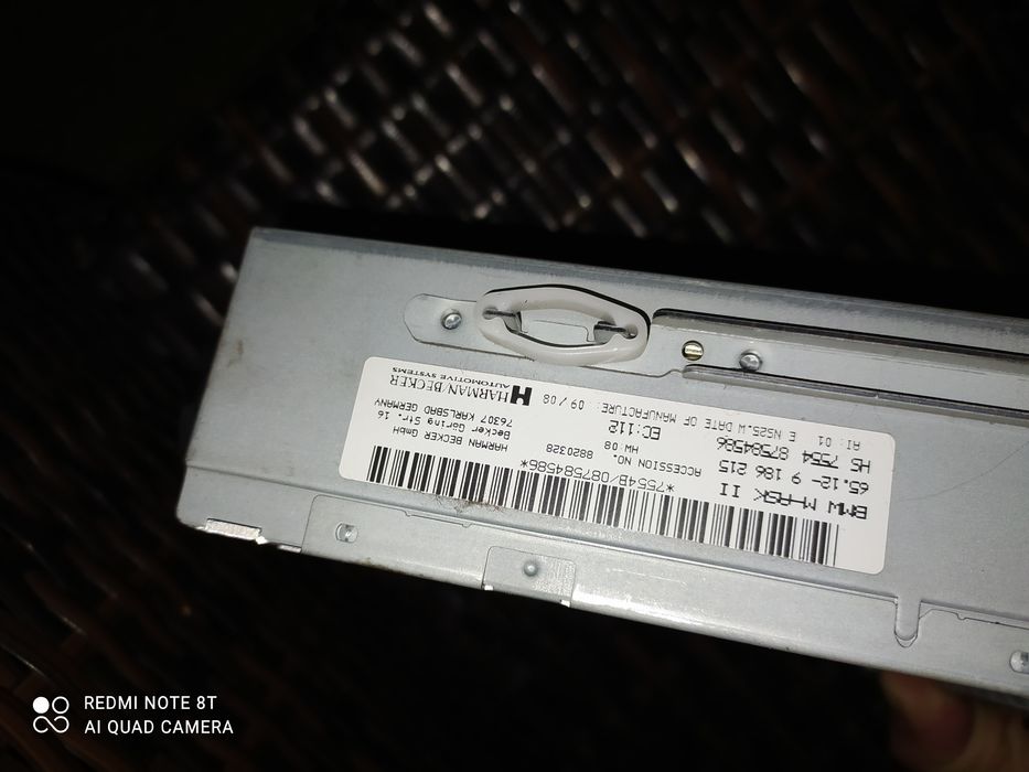 Nawigacja, czytnik BMW e90, seria 3